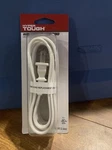 Hyper Tough Replacement Lamp Cord 18 Gauge With Plug End 8ft White. Fixed Price $14.00.