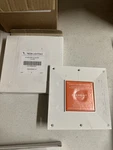 Tech Lighting Element 3" New Construction Plaster Plate - Square 150e3spplt-a. Fixed Price $15.00.