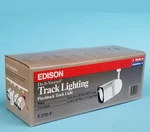 Vintage Track Light Head Nos White Pinchback. Fixed Price $12.00.
