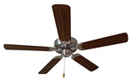 Maxim Lighting 89905snwp Basic-max Indoor Ceiling Fan Satin Nickel/walnut/pecan. Fixed Price $63.00.