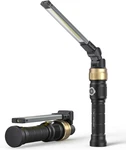 Rechaegeable Work Light, 5000mah Magnetic Flashlight With 360 Rotate Foldable D. Fixed Price $51.94.