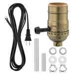 Lamp Rewire Kit, 10 Foot Matching Cord, 2 Way Socket And Essential Hardware, .... Fixed Price $24.11.