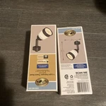 Hampton Bay 1-light Halogen Track Head Black R30 Par30 Step Fixture. Fixed Price $45.00.