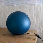 Ikea Fado Table Lamp B0327 Frosted Glass Globe Sphere Blue Green Color 10". Fixed Price $30.00.