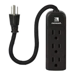 Power Strip Wall Mountable - Etl Listed 3 Grounded Outlets 10 Inch Braided Sh.... Fixed Price $16.99.