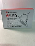 Elco El763ct5bz Bronze 6" Led Baffle Trim, 1050 Lumens, 5000k. Fixed Price $81.99.
