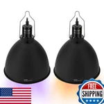 Reptitrip Deep Dome Light Fixture 8.5", 200w Heat/uvb Lamp Holder, Tank Lighting. Fixed Price $99.38.