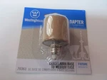 Westinghouse Socket Adapter Candelabra Base To Medium #70361 New. Fixed Price $7.99.