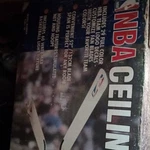 Nba Ceiling Fan Featuring 29 Team Logos, Custom Blades, Unique Sports Design. Fixed Price $300.00.