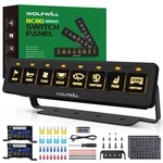 8 Gang Wireless Switch Panel Bc80, 164ft Remote With 4 Control Modes Memory F.... Fixed Price $123.13.