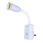 Yogcow E27/e26 Plug In Light Bulb Socket Adapter 9x1.4x1.7 Inches, White. Fixed Price $20.99.