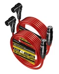 Vandesail Xlr Cables 15ft Right Angle Cable Microphone 2 Pack Male .... Fixed Price $28.40.