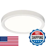 Juno Jsf 13in 18lm Sww5 90cri 120 Frpc Wh M6 Slimform Led Surface Mount. Fixed Price $180.16.