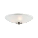 Maxim Lighting Fkt213ftsn Basic-max 3-light 11.75" Wide Satin Nickel Ceiling. Fixed Price $64.00.