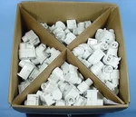 200 Leviton White Ho T8 T12 Fluorescent Lampholder Light Sockets Plunger 13550-w. Fixed Price $332.49.