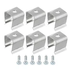 Meccanixity Rope Light Mounting Clips, 50 Pack Wall 8mm To 11mm, Silver. Fixed Price $12.16.