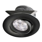 Dainolite 24v Dc,8w Black Adjustable Mini Led Pot Light - Smp-led-8-bk. Fixed Price $60.80.