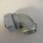 Orbit Mlt90-100 Liquidtight Connector Malleable Iron 90-degree 1 1/4". Fixed Price $19.99.