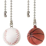 Akahttbn Ceiling Fan Chain Pulls Decorative Extension Baseball And Basketball. Fixed Price $11.94.