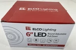 Elco Lighting El69730w2 11w 6 In Integrated Led Adjustable Recessed Trim - 950 L. Fixed Price $65.99.