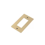Buster + Punch Npl-023061 Wall Plates Single Rocker Switch Outlet - Brass. Fixed Price $49.00.