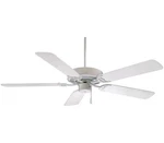 Minka-aire F546-wh Contractor 42 Inch Pull Chain Ceiling Fan In White Finish. Fixed Price $76.43.