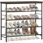 Suoernuo Shoe Rack Organizer 5 Tier For Closet Entryway Free Standing Metal S.... Fixed Price $71.53.