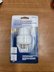 Westek Indoor Screw-in 3-level Touch Dimmer. White #6603bc New. Fixed Price $9.99.
