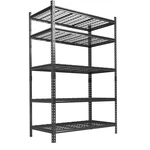5-tier Garage Rack Unit Steel Heavy Duty 48x24x72inch Adjustable Storage Shelf. Fixed Price $103.54.