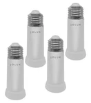 Jolux 4 Pack Bulb Socket Extender E26 To Lamp Extension Standard. Fixed Price $12.99.
