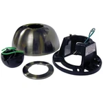Fanimation Sloped Ceiling Kit 1", Brushed Satin Brass - Sck1-52bs. Fixed Price $137.98.