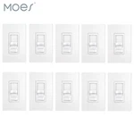 Moes Dimmer Light Switch Single Pole / 3-way - Incandescent Led Cfl 10 Pack. Fixed Price $67.99.