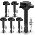 Set Of 6 Ignition Coils & Iridium Spark Plugs Compatible With Acura El Mdx 20.... Fixed Price $146.38.