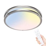 Libtit 13 Inch Flush Mount Ceiling Lights 13inch - 1 Pack, Brushed Nickel. Fixed Price $37.92.