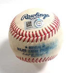 5-15-2023 Ny Mets Nationals Game-used Ball Joey Meneses/tommy Hunter Coa. Fixed Price $27.99.