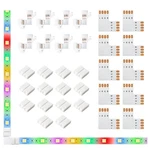 Jackyled 20packs L Shape 4-pin Led Connectors With 4pin-10mm-l, 4pin-10mm-l. Fixed Price $14.76.