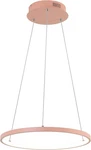 Jonathan Y 15.75" Matte Pink Integrated Led Pendant Light Dimmable Round Hoop. Fixed Price $129.00.