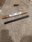 General Lighting Dr12-mbk 12" Midnight Black Ceiling Fan Extension Downrod. Fixed Price $16.80.