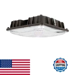 Gkoled 40w Led Square Canopy Light Replaces 175w Psmh 5450lumens 5000k And Dark. Fixed Price $125.84.