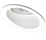 El624w Elco Lighting 6" Adjustable Sloped Phenolic Baffle W/gimbal Trim White. Fixed Price $35.00.