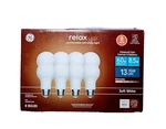 8-pack Ge Relax Led, Hd Light A19 Med Base, 60w Eq, 8.5w, Dimmable, Soft White. Fixed Price $24.50.