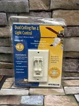 Harbor Breeze Wm-7wwl Universal Ceiling Fan & Light Wall Control #130622. Fixed Price $17.95.