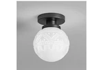 Daunton Semi-flush Mount Ceiling Light Modern Globe Milk Glass Fixture Vintage. Fixed Price $34.00.