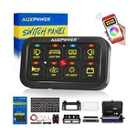 Auxpower Rgb 8 Gang Switch Panel With App Control Toggle Momentary Pulsed Mul.... Fixed Price $168.77.