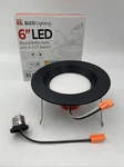 Elco El610ct5bb 6 Led Round Baffle Recessed Black Trim New Dimmable Light. Fixed Price $22.95.