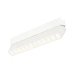 Et2 Etl23216 Continuum 9"w 9 Watt 3000k Led Adjustable Track Head - White. Fixed Price $78.00.