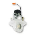 Elco Lighting El49730w2 4" Integrated Led Adjustable Recessed Trim, White*new*. Fixed Price $31.99.