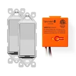 Levven 3-way Dimmer Wireless Switch Kit - Decorator-style Switch, Po.... Fixed Price $150.27.