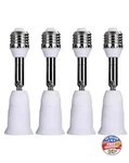 4 Pack E26/e27 Light Socket Extender, 4.5 Inch Position Extension,a. Fixed Price $10.77.