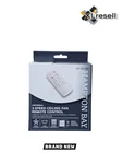 Hampton Bay White Universal 3-speed Ceiling Fan Remote Control W/ Dimmer. Fixed Price $19.90.